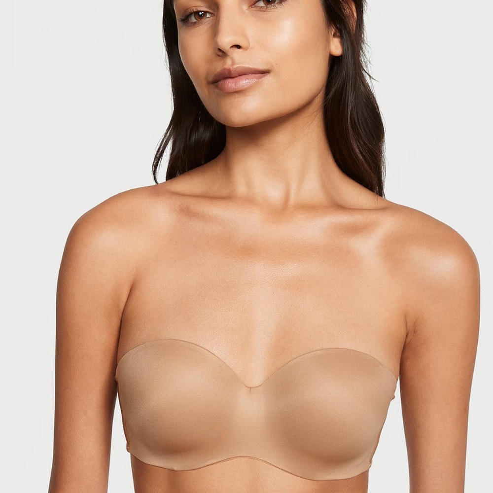 NWT Victoria’s Secret Lightly-Lined Strapless Bra	32C
